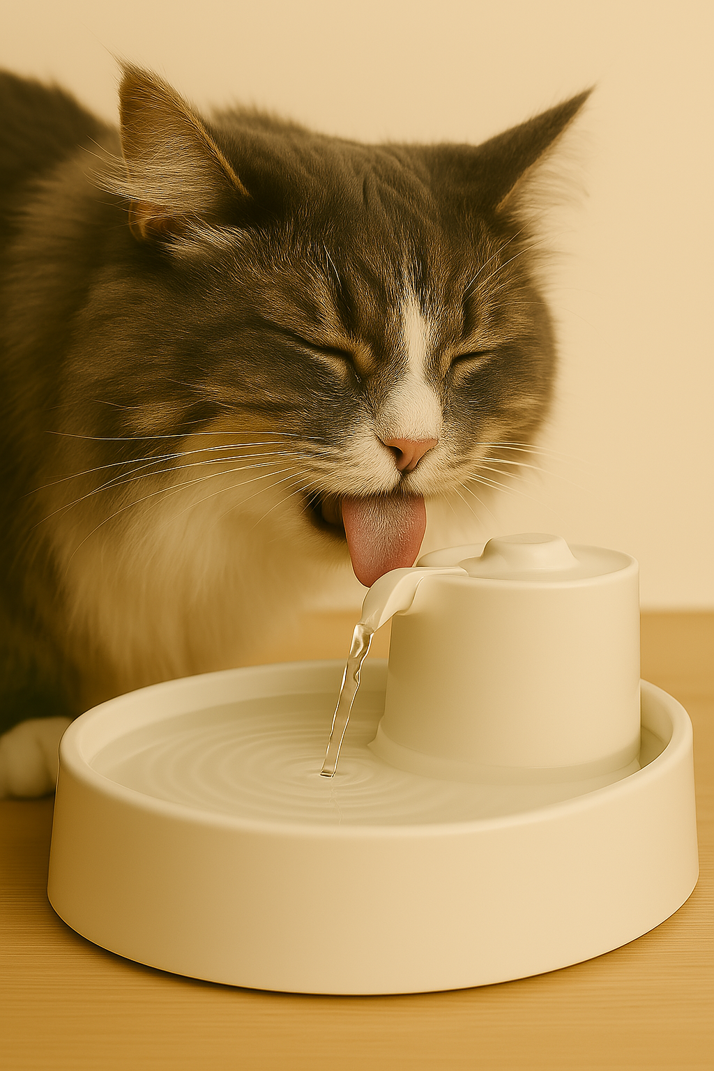 Best Cat Water Fountain with Durable Plastic Construction
