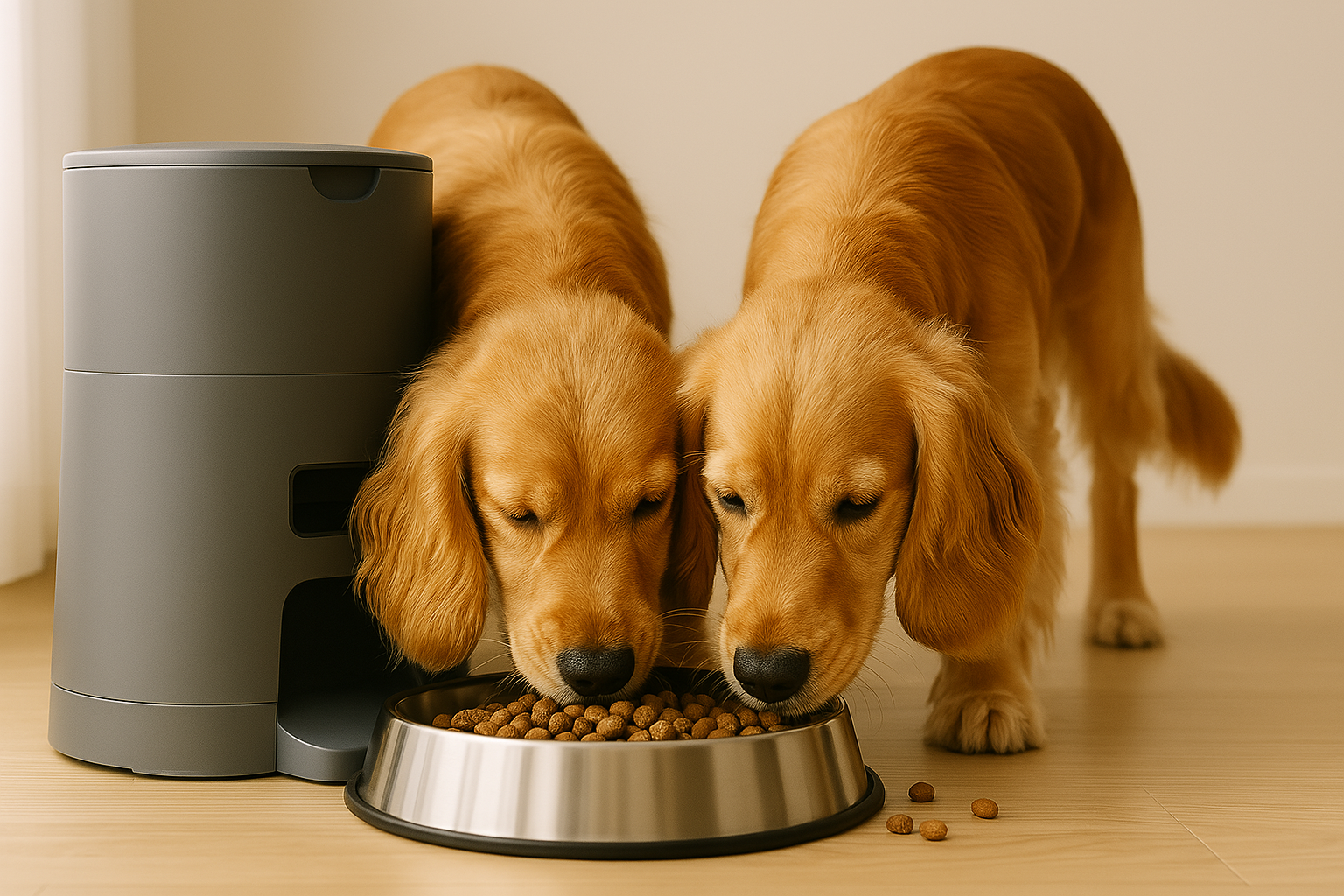 Choosing the Best Automatic Dog Feeder for Multiple Pets